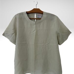 Silkland Women's Short Sleeve Top - Cream